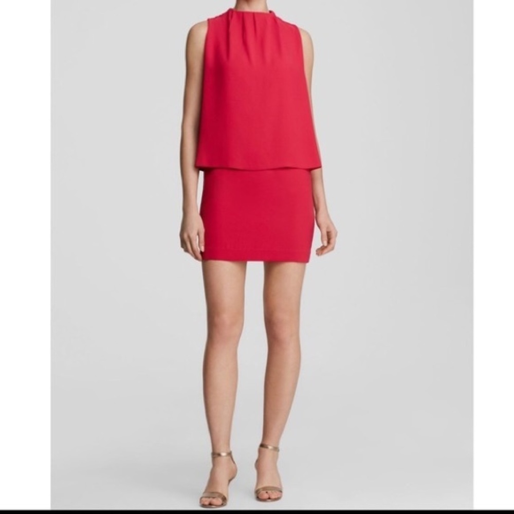 Cynthia Steffe Camilla 2tier Ruched Mini Dress